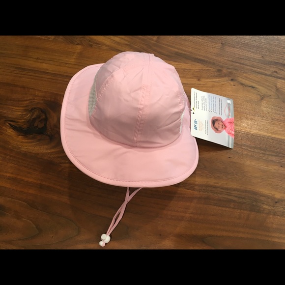 SwimZip Wide Brim Sun Hat SPF 50+ - Pink - NWT - Picture 5 of 7